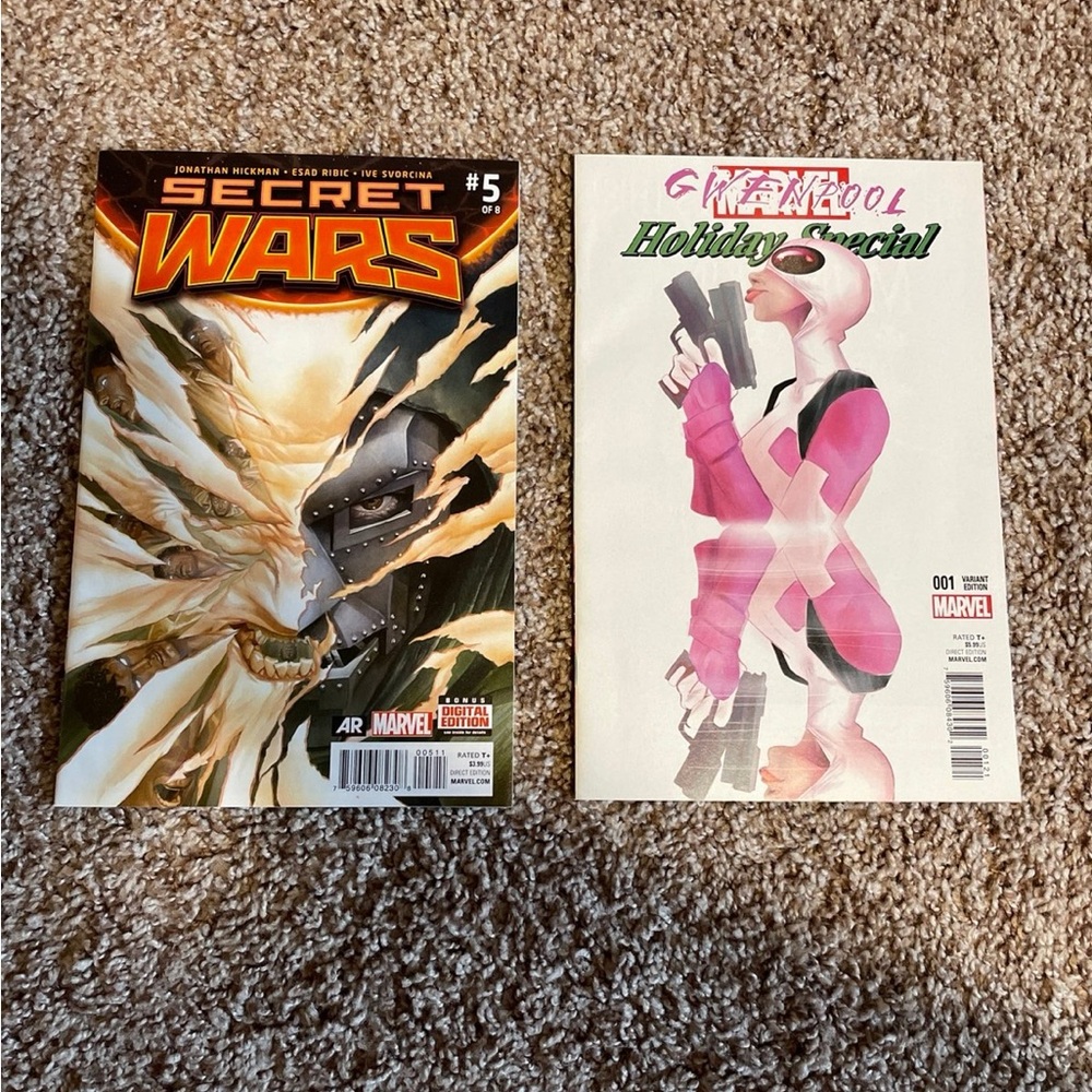 Two Marvel Comics